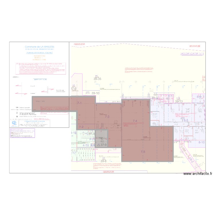 skishop. Plan de 2 pièces et 538 m2