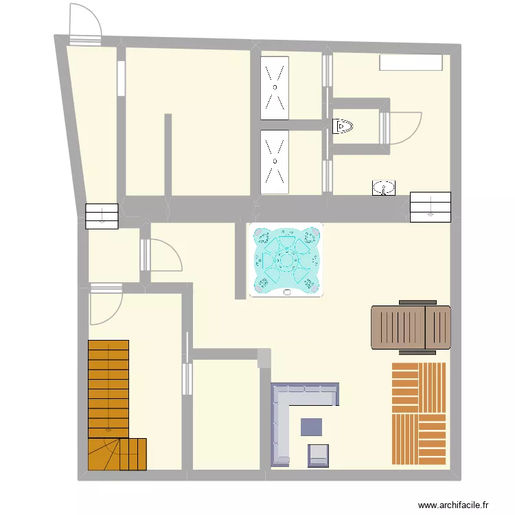 plan du sous-sol 1. Plan de 13 et 84 m² plan du sous-sol 1. Plan de 13 et 84 m²