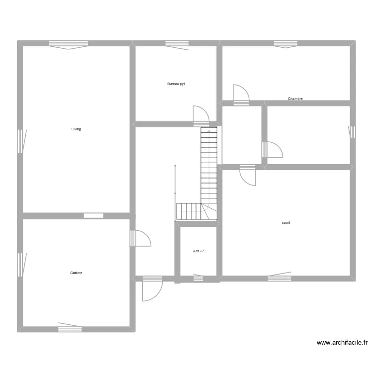 hazy-1et. Plan de 7 et 164 m² hazy-1et. Plan de 7 et 164 m²