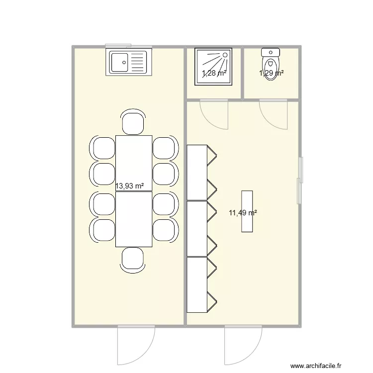 CIMAT - SABLONS. Plan de 