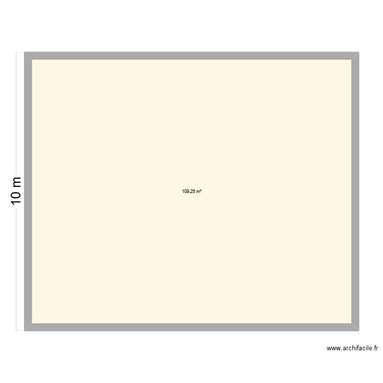 Rivier d'Allemont. Plan de 1 pièce et 109 m2