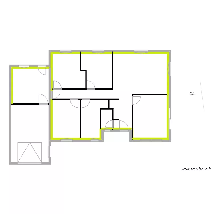 Senargent Nu pour plans EXE. Plan de 12 Pièces et 92 m² Senargent Nu pour plans EXE. Plan de 12 Pièces et 92 m²