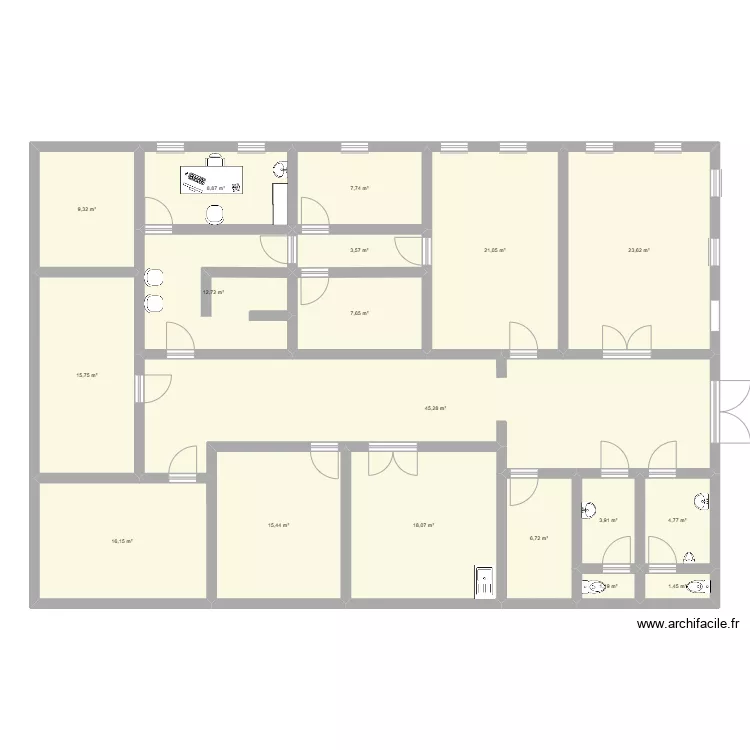 INFIRMERIE 2025. Plan de 