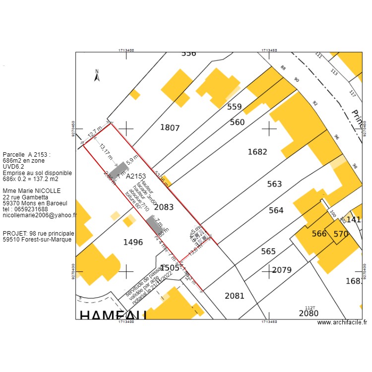 plan de masse Tiny Houses. Plan de 0 pièce et 0 m2