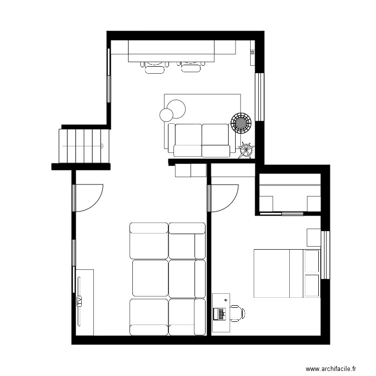 Theberge aménagement 2. Plan de 0 pièce et 0 m2