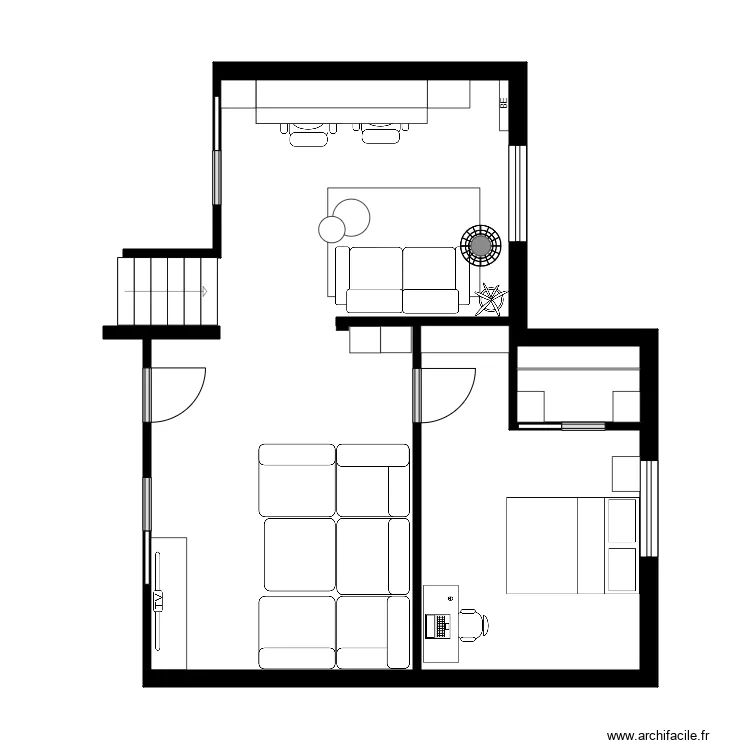 Theberge am&eacute;nagement 2. Plan de 
