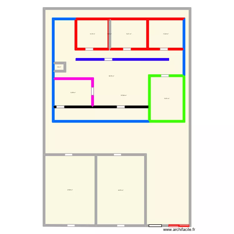 BAKAYOKO INZA. Plan de 11 pièces et 593 m² BAKAYOKO INZA. Plan de 11 pièces et 593 m²