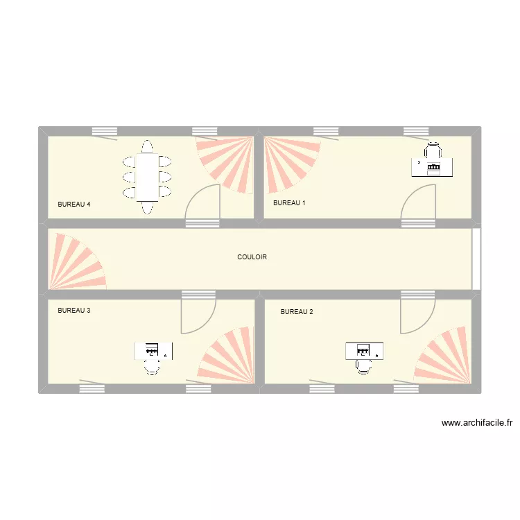 PLAN GALLEE ETAGE. Plan de 5 et 52 m² PLAN GALLEE ETAGE. Plan de 5 et 52 m²