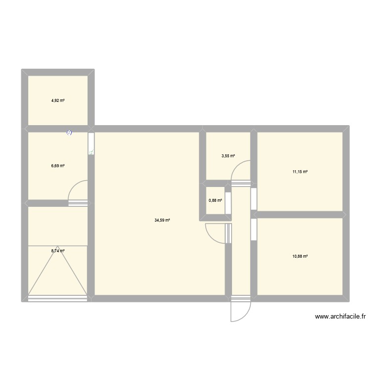 123. Plan de 0 pièce et 0 m2