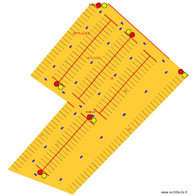 PARKING RASSO 2026. Plan de 0 pièce et 0 m2