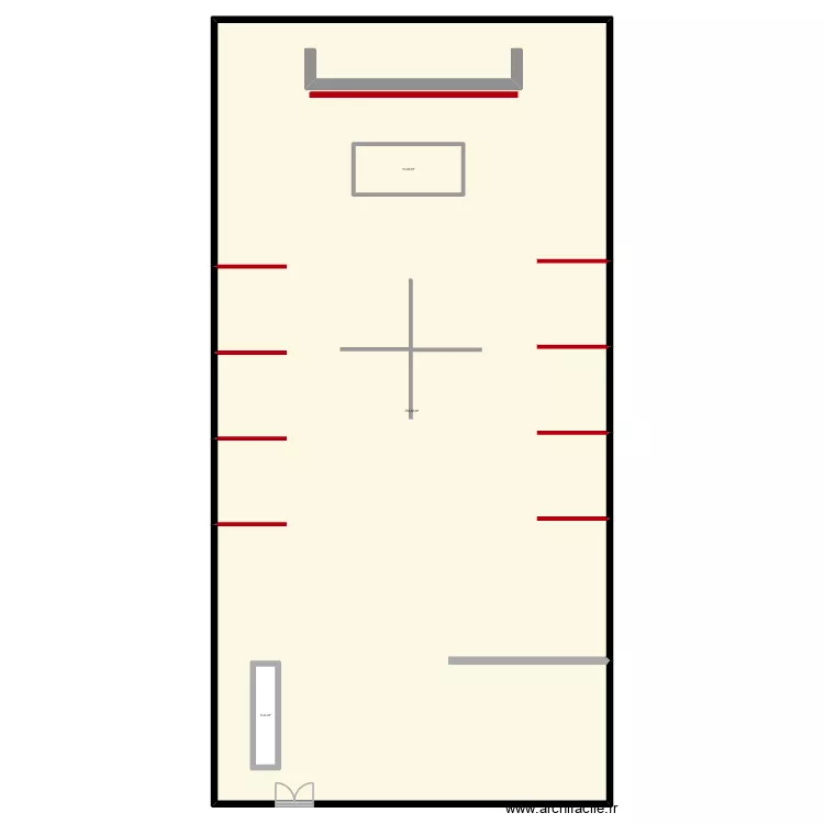 kermsese. Plan de 3  et 796 m²