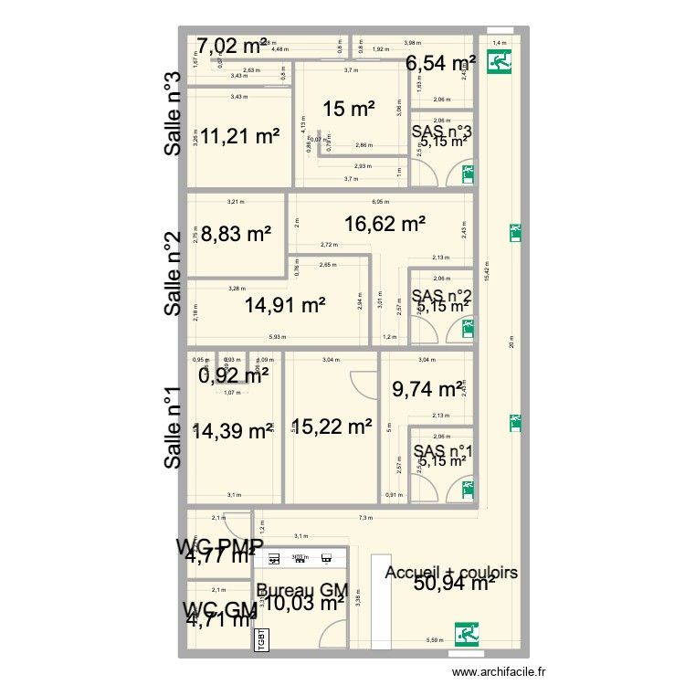 Cote de Jade V2 (sans c&ocirc;tes). Plan de 0 pièce et 0 m2