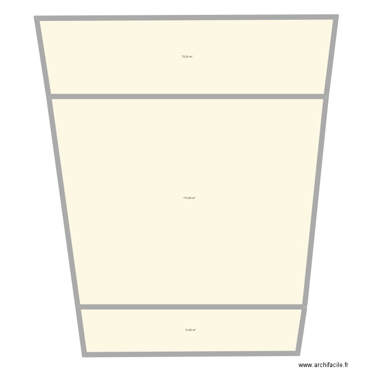 keur balla2. Plan de 3 pièces et 279 m2
