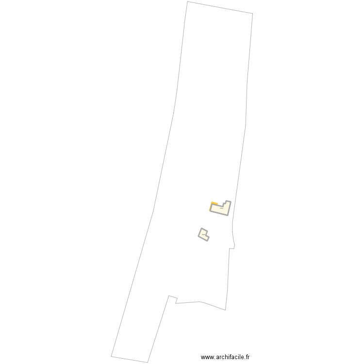 plan de masse 1.1. Plan de 2 pièces et 102 m2