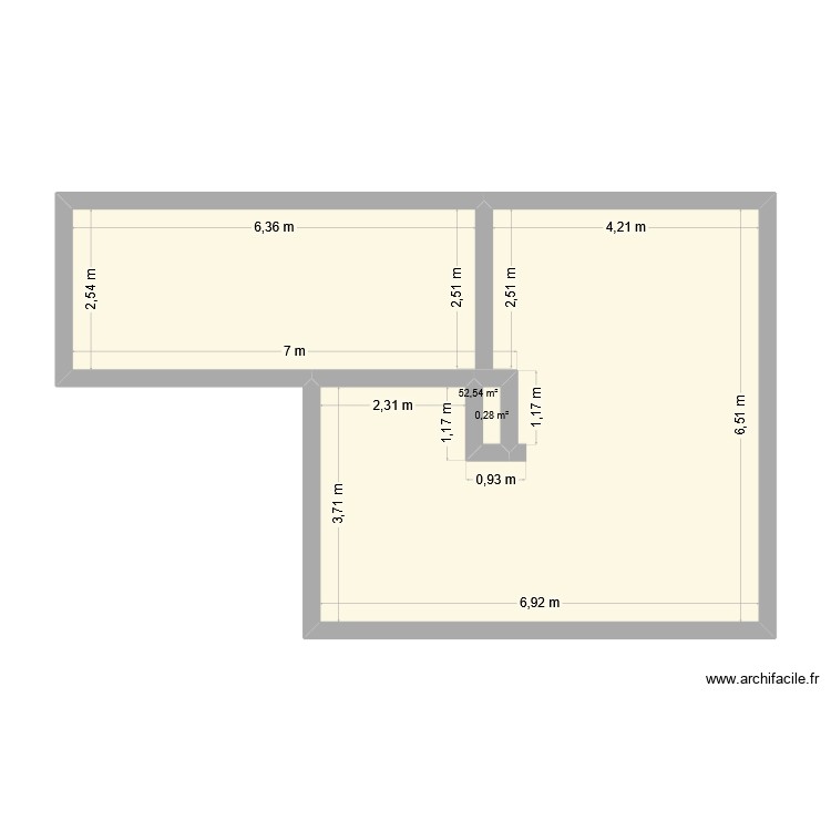 garage. Plan de 0 pièce et 0 m2