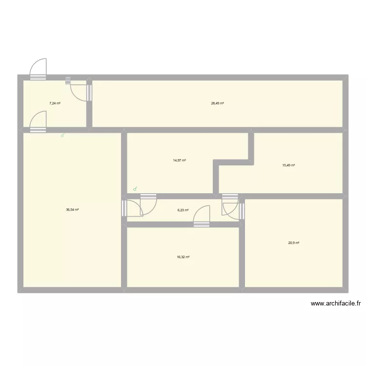 ELECTRICIDAD ANTIGUA. Plan de 8 et 146 m² ELECTRICIDAD ANTIGUA. Plan de 8 et 146 m²