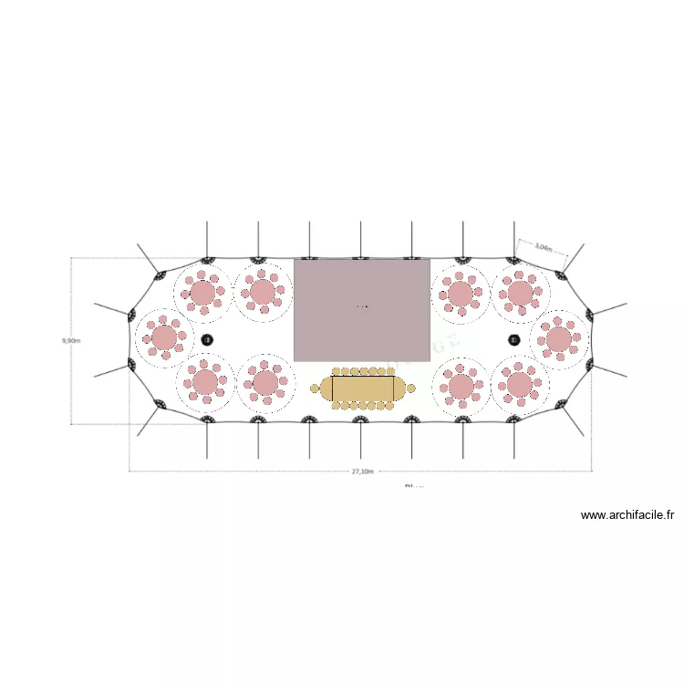 HIZABELI. Plan de 