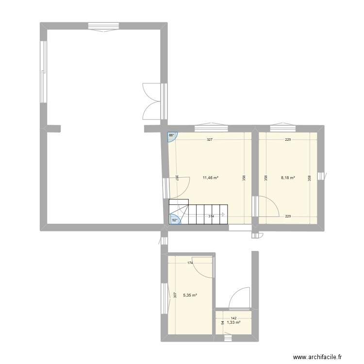 mazet1. Plan de 0 pièce et 0 m2