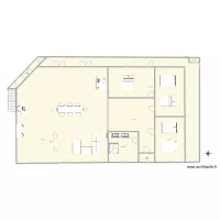 plan de masse &agrave; l'apparatement de CAPTAIN PABLO