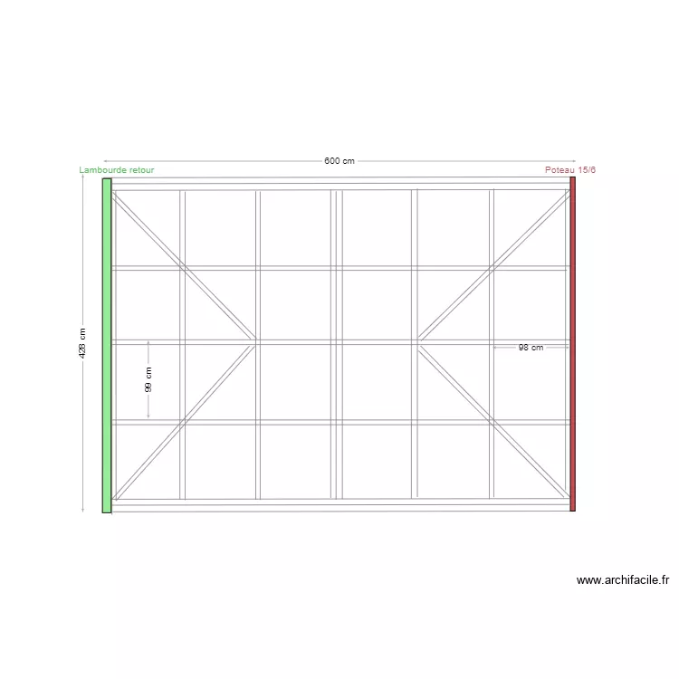 Cot&eacute; voisin  . Plan de 
