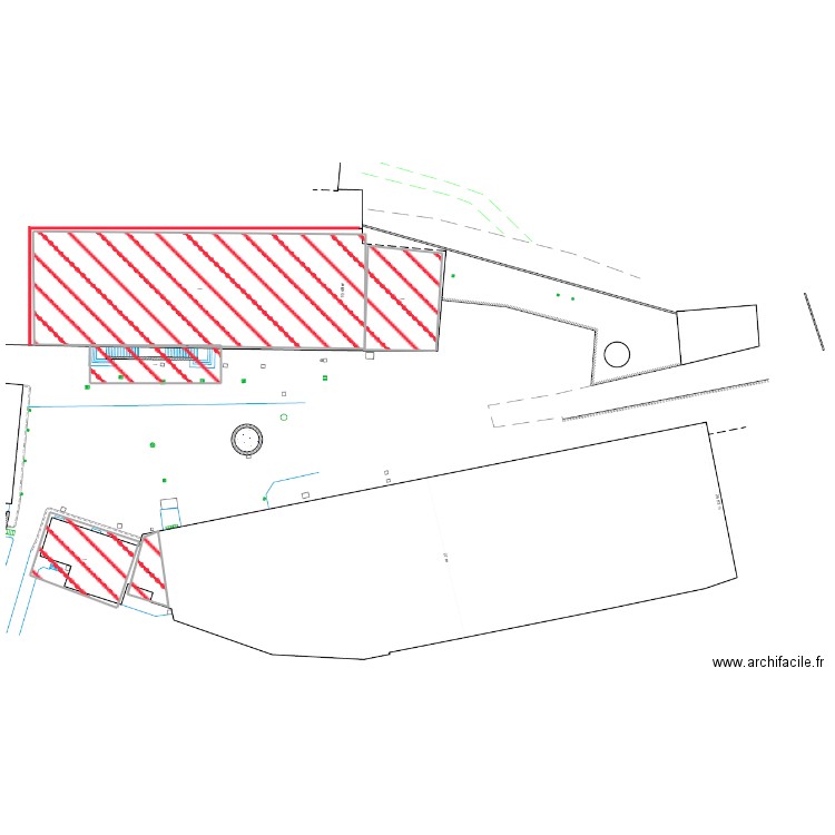 DEMOLITION BECHEVIENNE JUIN 2025. Plan de 6 pièces et 1601 m2