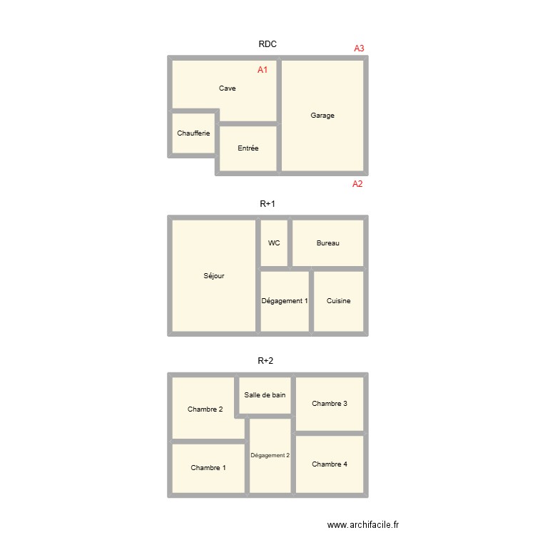 2510 DEGRENNE. Plan de 15 pièces et 39 m2