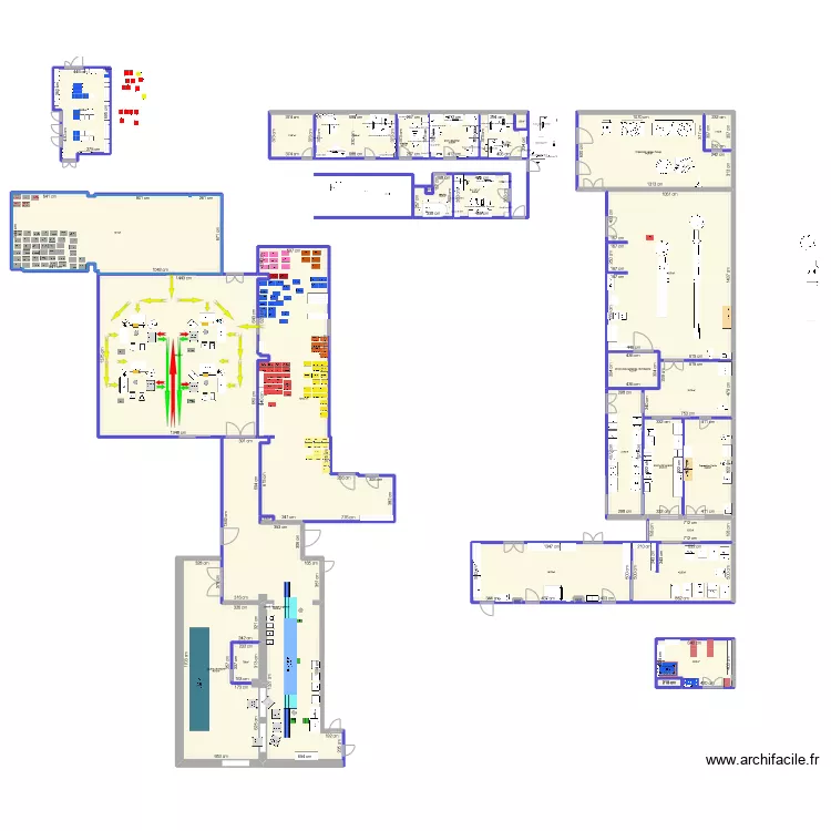 Projet Cuisines HL v34. Plan de 