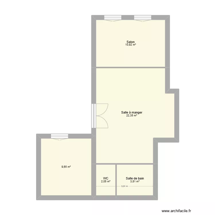 LEON AVILLA en l'&eacute;tat. Plan de 