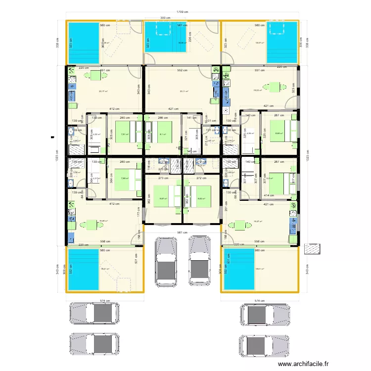 Beauregard parking sept 25/marc 2. Plan de 