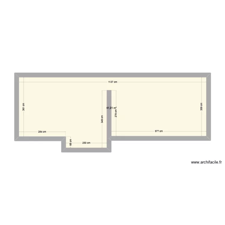 appart. Plan de appart. Plan de