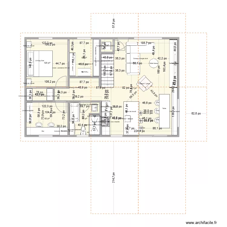 Plan sou-sol 1. Plan de Plan sou-sol 1. Plan de
