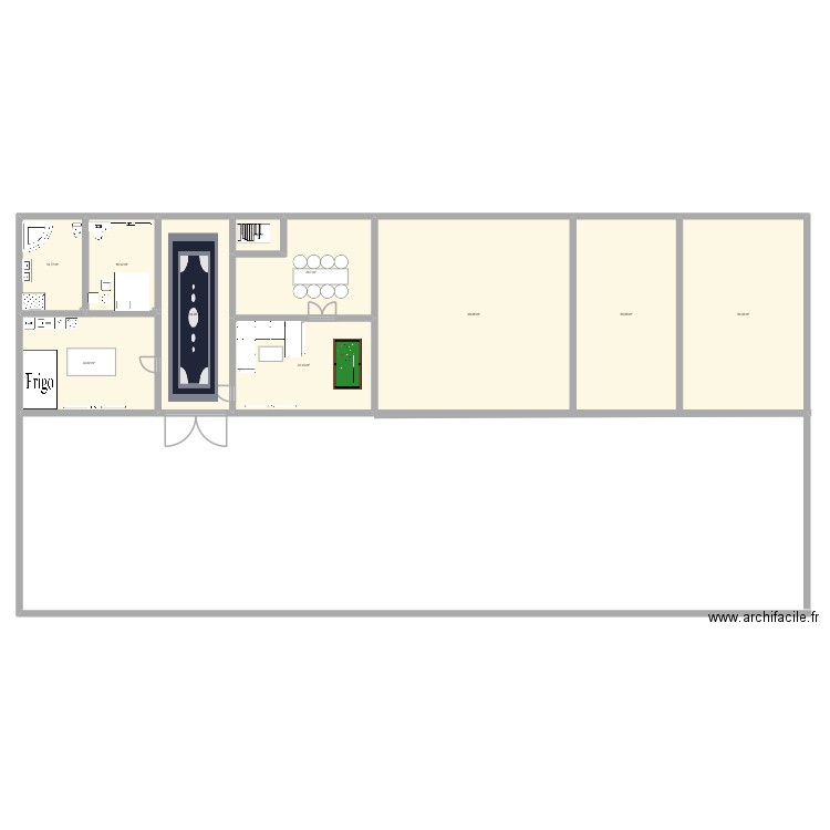 guil. Plan de 10 pièces et 374 m2