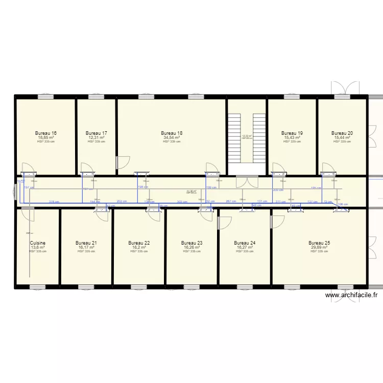 Ambassade de Roumanie. Plan de 