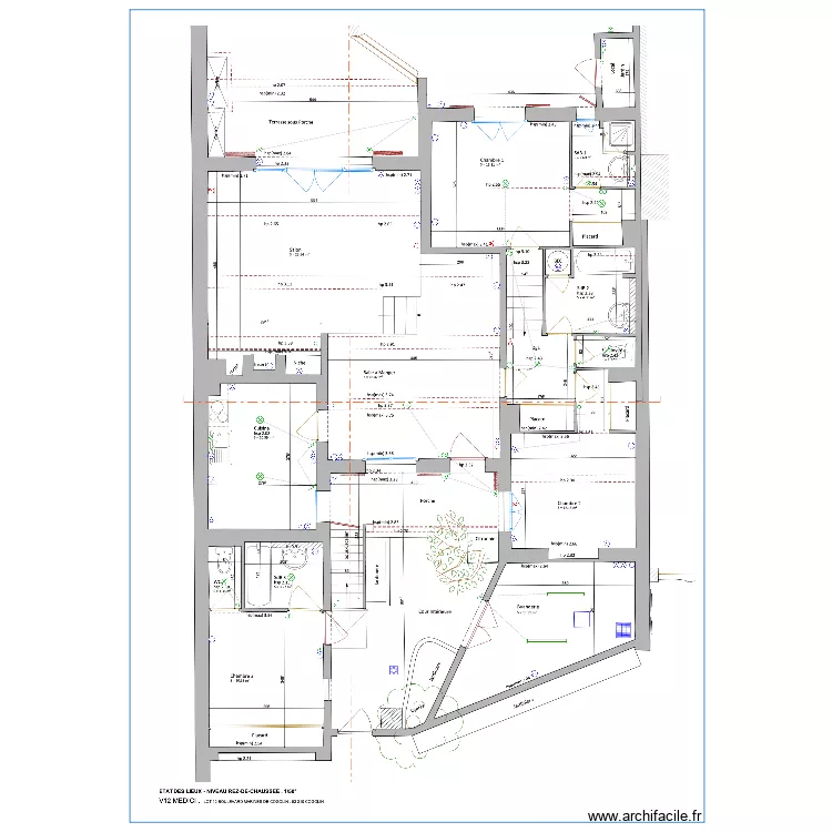 Etat des lieux Cogolin. Plan de 