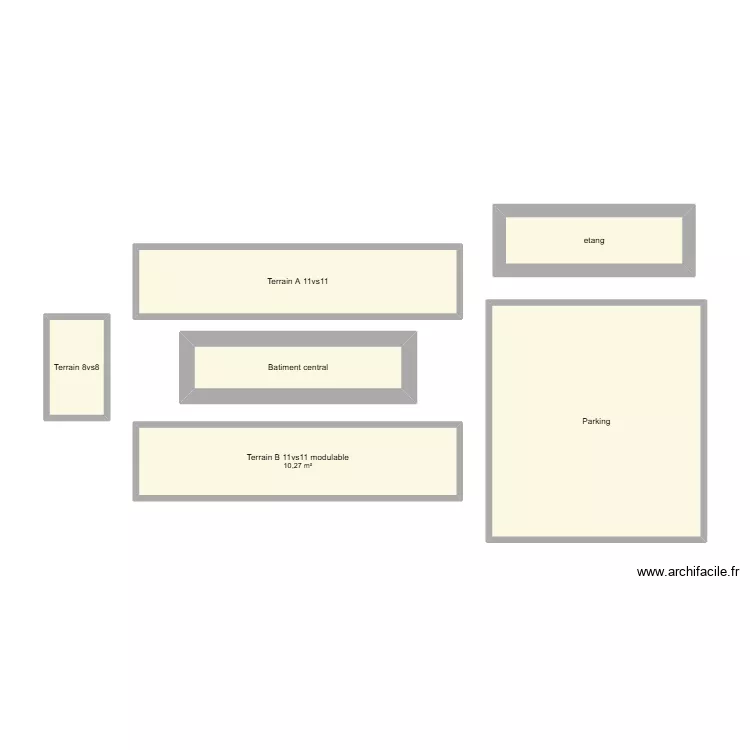 rfc. Plan de 6 et 54 m² rfc. Plan de 6 et 54 m²