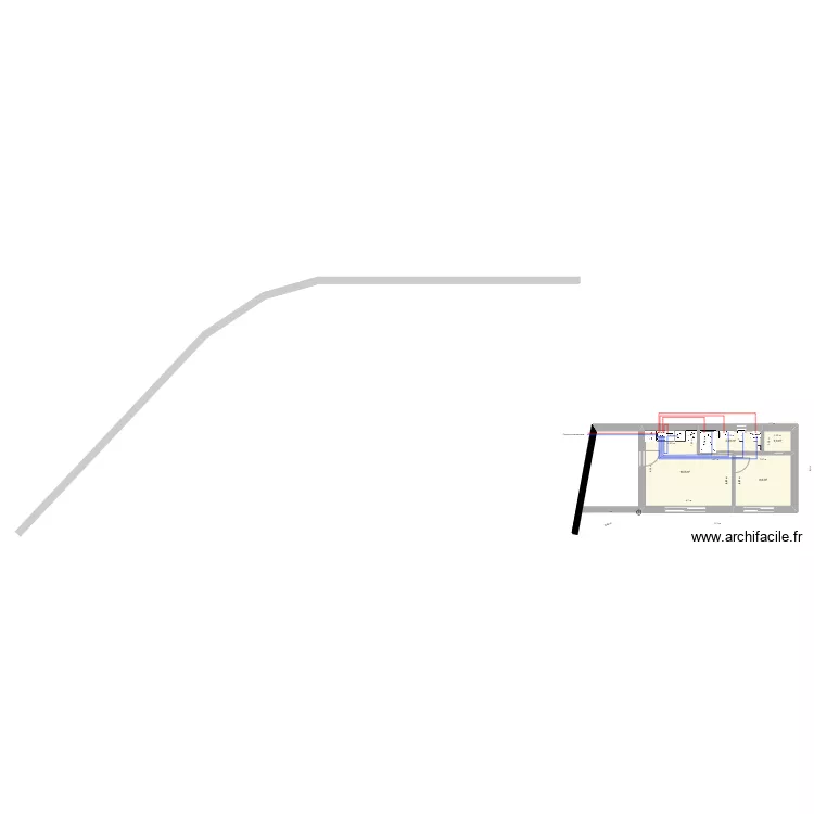 Maison 20250413 eau. Plan de Maison 20250413 eau. Plan de