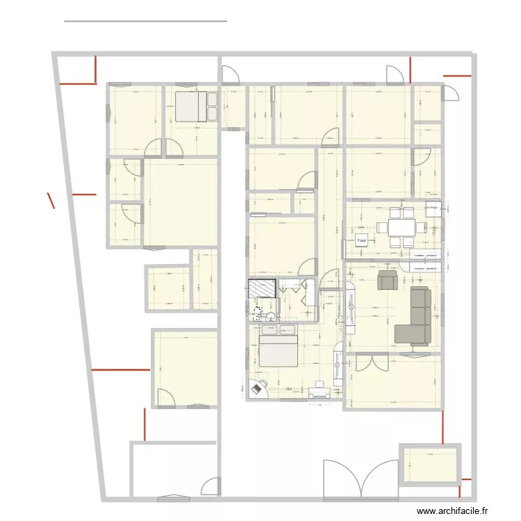 Plan A2 Site 2. Plan de 28 Pièces et 188 m² Plan A2 Site 2. Plan de 28 Pièces et 188 m²