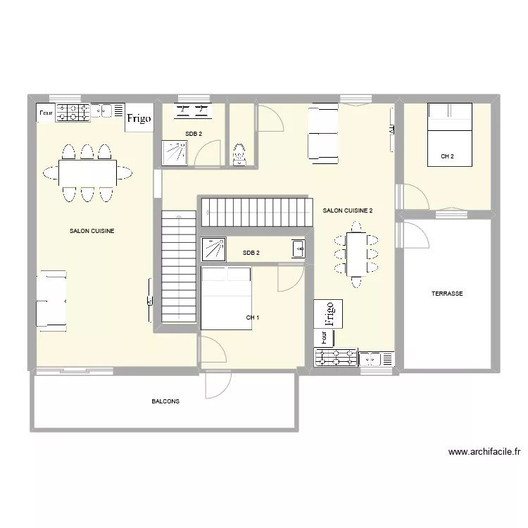 r+1 v1 ORGINE. Plan de 