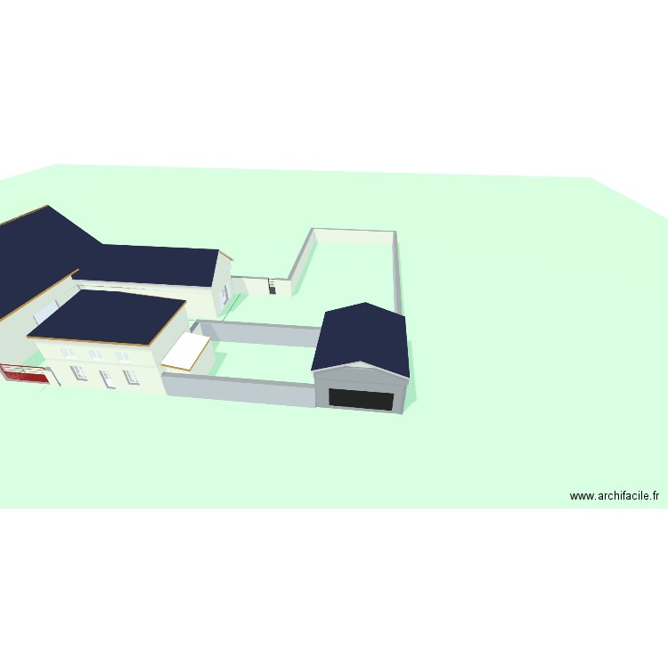 ATELIER sdb accessible hors ch salon ct jardin garage sens route. Plan de 13 pièces et 523 m2