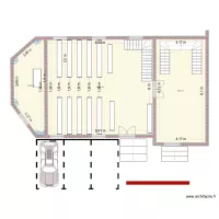 plan intérieur du temple