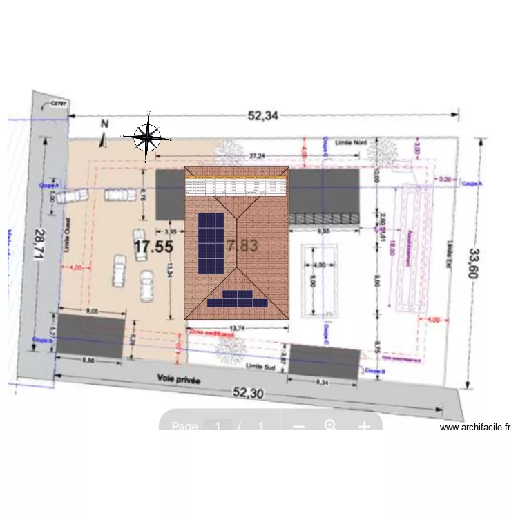 porto vecchio 3. Plan de 