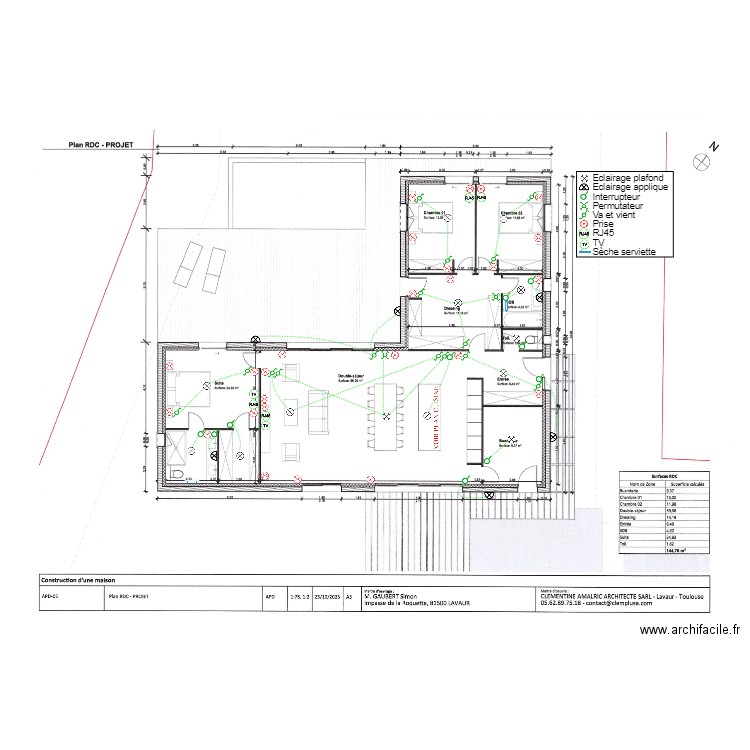 Gaubert. Plan de 0 pièce et 0 m2