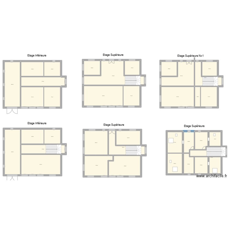 Meximieux. Plan de 36 pièces et 1002 m2