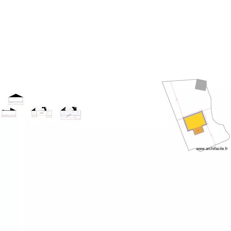 HAAS Leonie. Plan de 2  et 164 m²