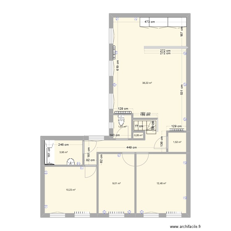 Appart 2 . Plan de 0 pièce et 0 m2