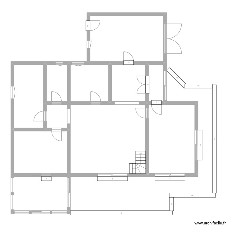 Oloron_BLANCHET. Plan de 0 pièce et 0 m2 Oloron_BLANCHET. Plan de 0 pièce et 0 m2