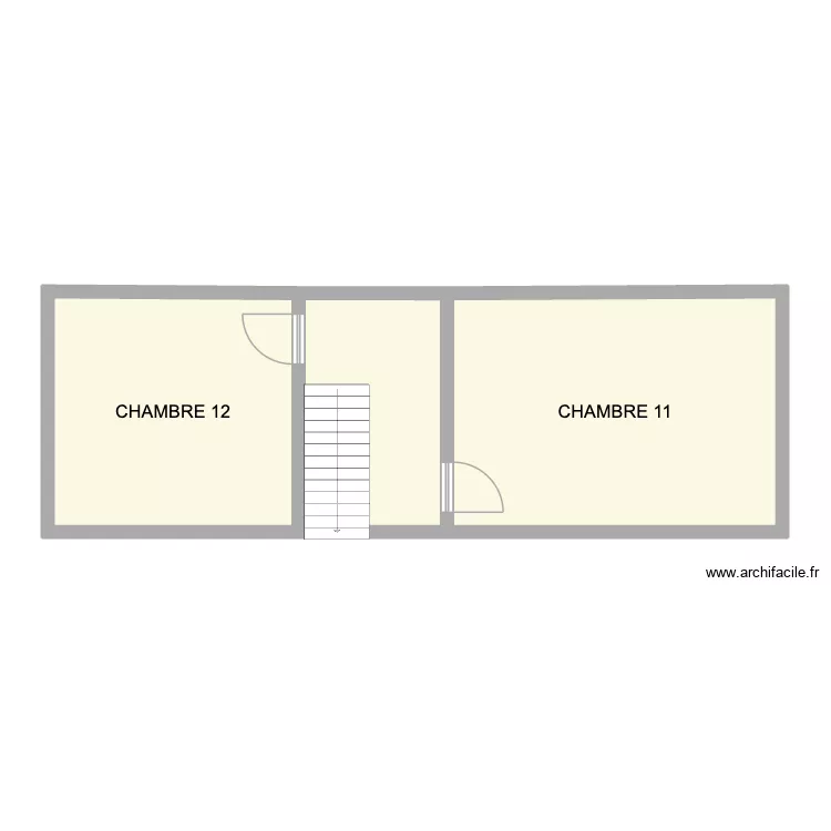 CHALET Sous-Sol. Plan de 3 pièces et 69 m²