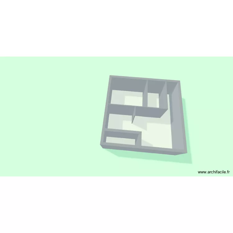 test. Plan de 4  et 48 m²