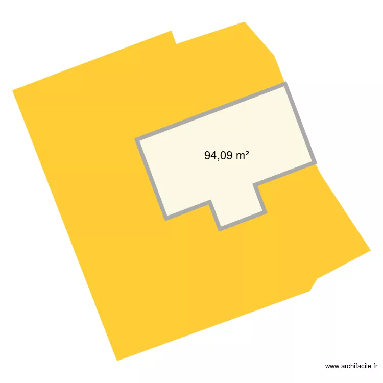 Cadastre Alberti. Plan de 1  et 94 m²