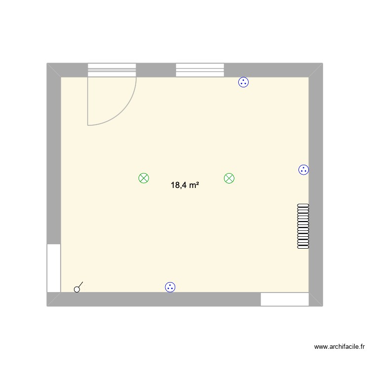salle a manger. Plan de 0 pièce et 0 m2